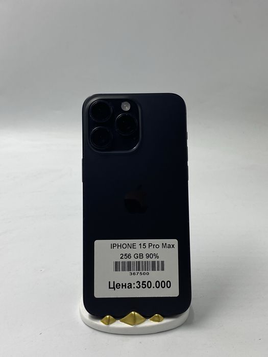 iPhone 15 Pro max 256gb 90% E-Sim/ Айфон 15 про мах / Bas market