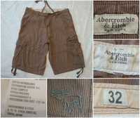 Pantaloni ABERCROMBIE AND FITCH 31 scurti bermude casual cargo pants