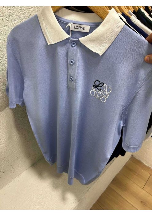 Tricou cu guler loewe model nou
