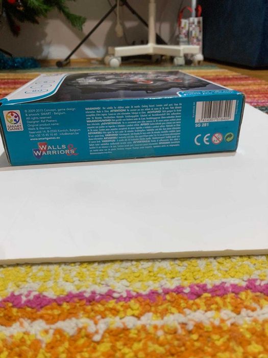 SmartGames – Walls & Warriors – joc puzzle logic, complet