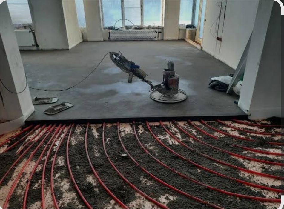 Пол сухоя стяжка