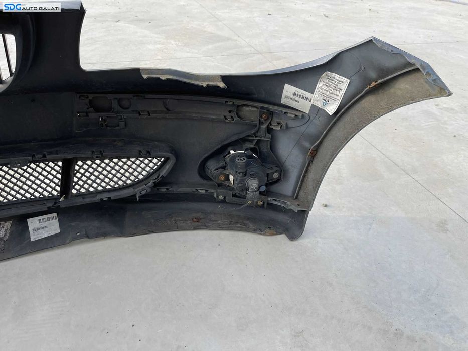 Bara Spoiler Fata Completa cu Grile si Proiectoare BMW Seria 1 E81 E87 2004 - 2008 Cod BM04025BAN [Z0072]