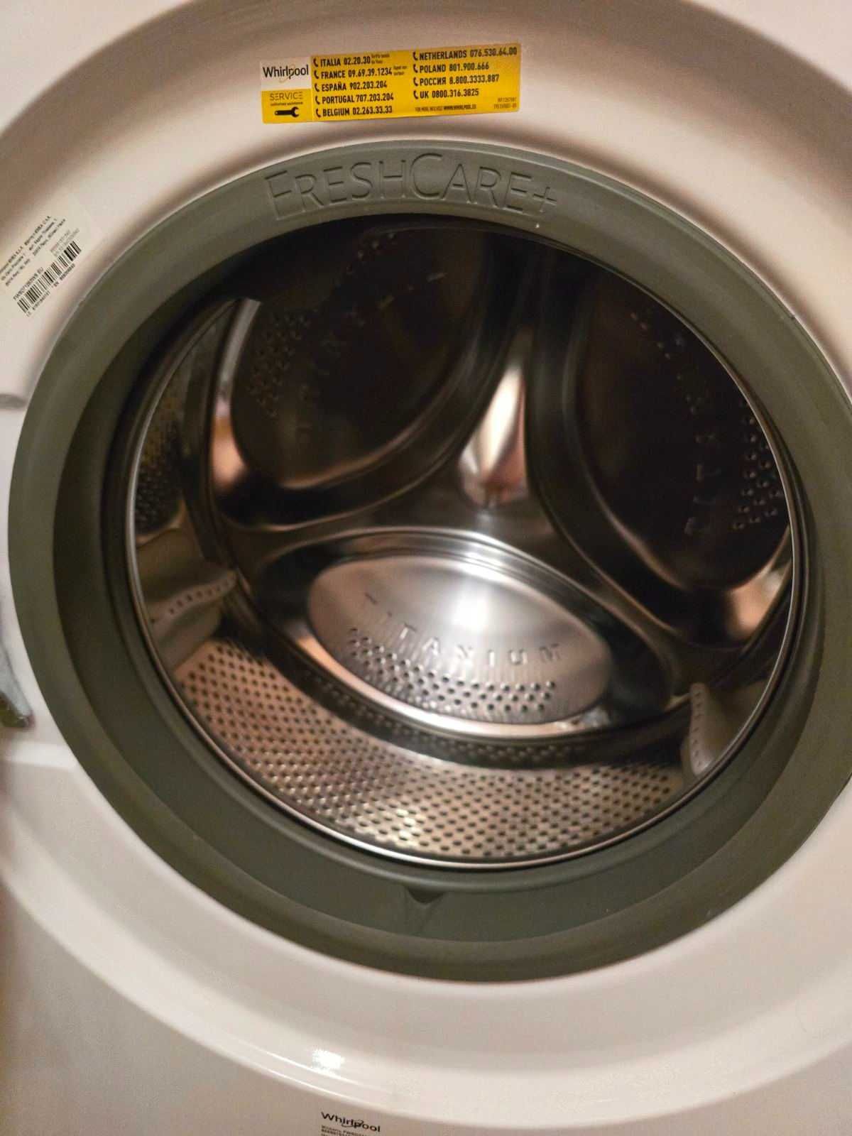Пералня WHIRLPOOL 7кг А+++ FWSD71283WS EU -  Работеща ПЕРФЕКТНО!