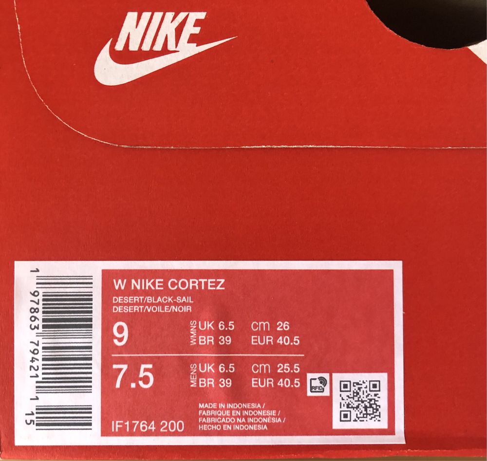 Nike Cortez WMN ОРИГИНАЛНИ дамски маратонки 39/40