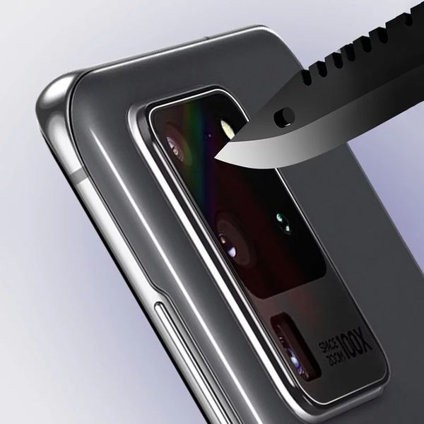 Samsung Galaxy S20 Ultra S20 FE A41 A51 A71 Стъклен протектор камера