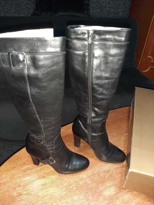 Cizme din piele cu interior căptușit