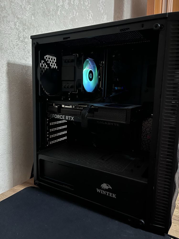 Компьютер rtx 4070 с переферией и монитором