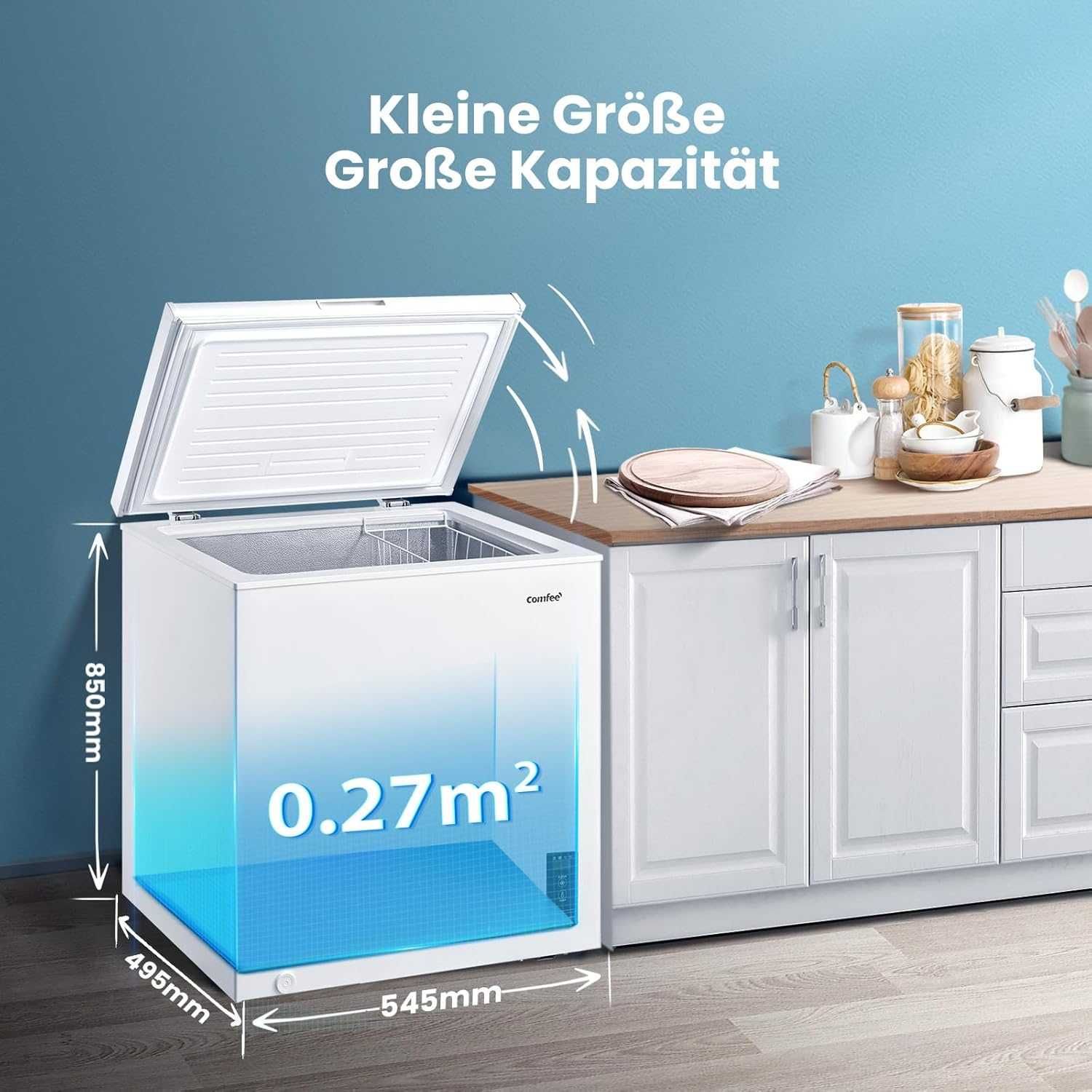 Фризер тип ракла Comfee RCC100WH2(E) 99L Енергиен клас E