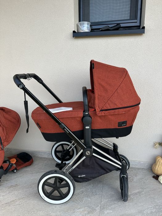 Carucior 3 in 1 Cybex Priam Sistem, Autumn Gold