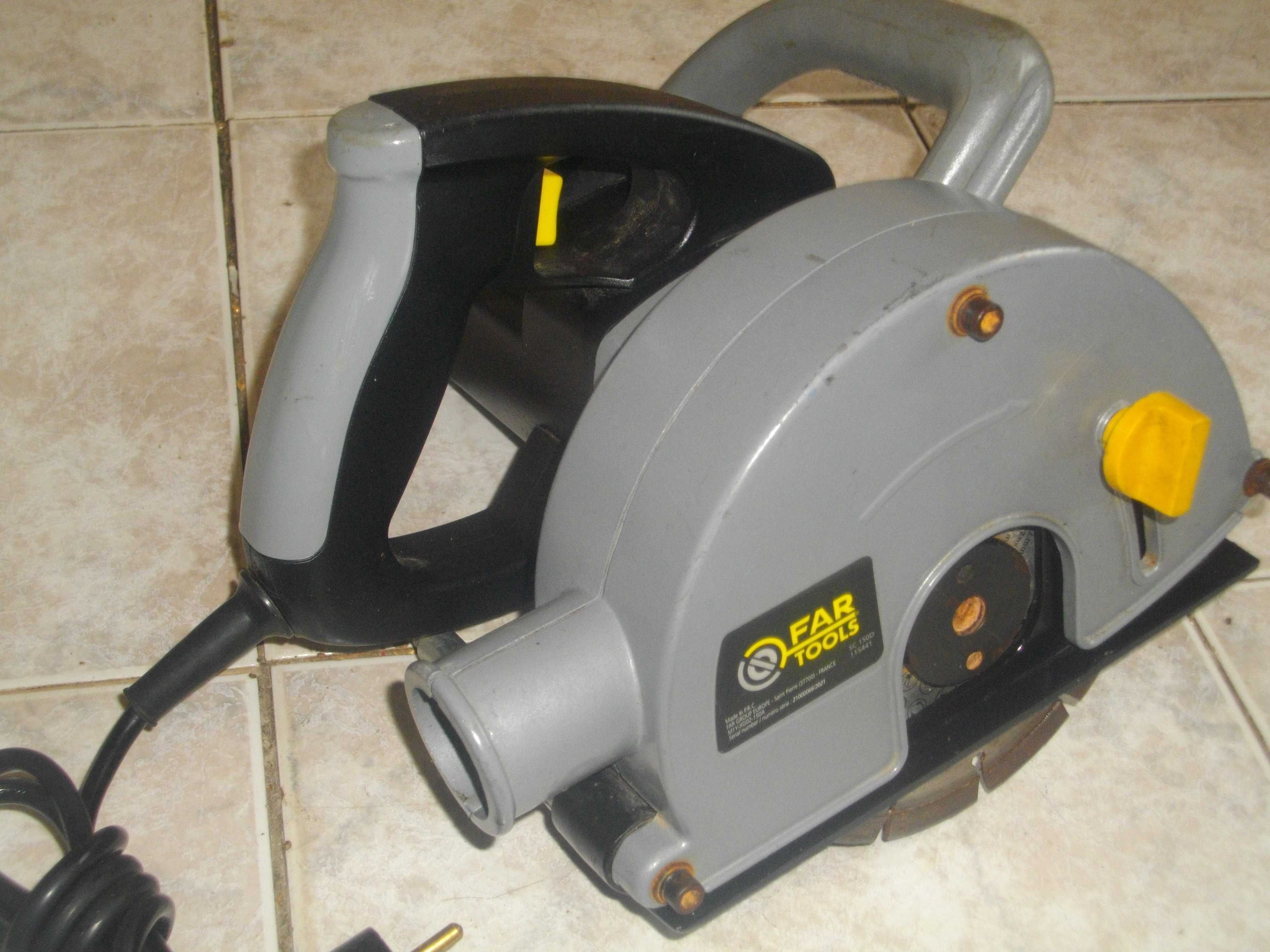 1700W/1300W Каналокопка Фреза Копаене Канали ф150 Power Plus FAR TOOLS