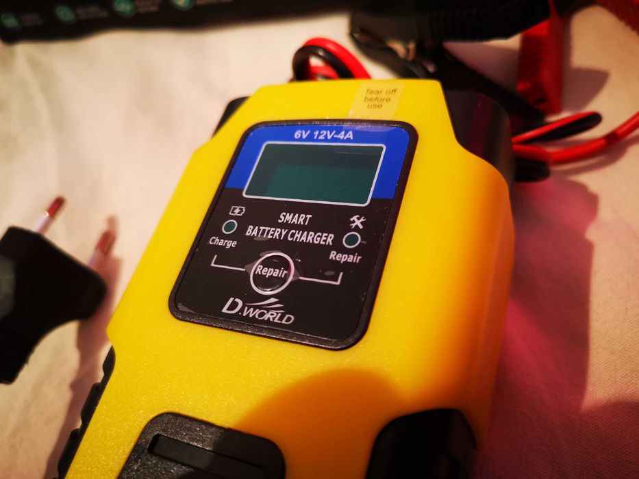 Зарядно за акумулатор кола - 12v/мотор - 6v