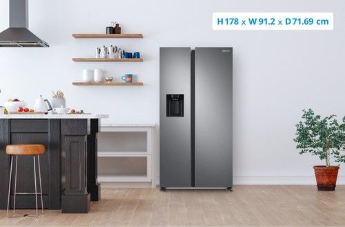 Нов side by side хладилник с фризер Samsung/Самсунг