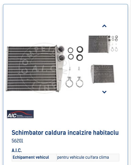 Schimbator caldura Skoda Octavia 2 2.0 Tdi