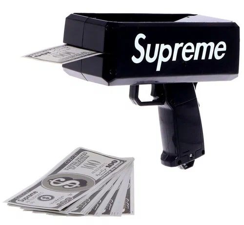 Пистолет для разбрасывания денег – SUPUEME