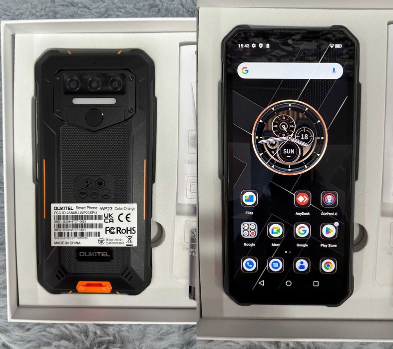 Controler OUKITEL WP23 - ANDROID SURPRO 6,0 gnss RTK rompos