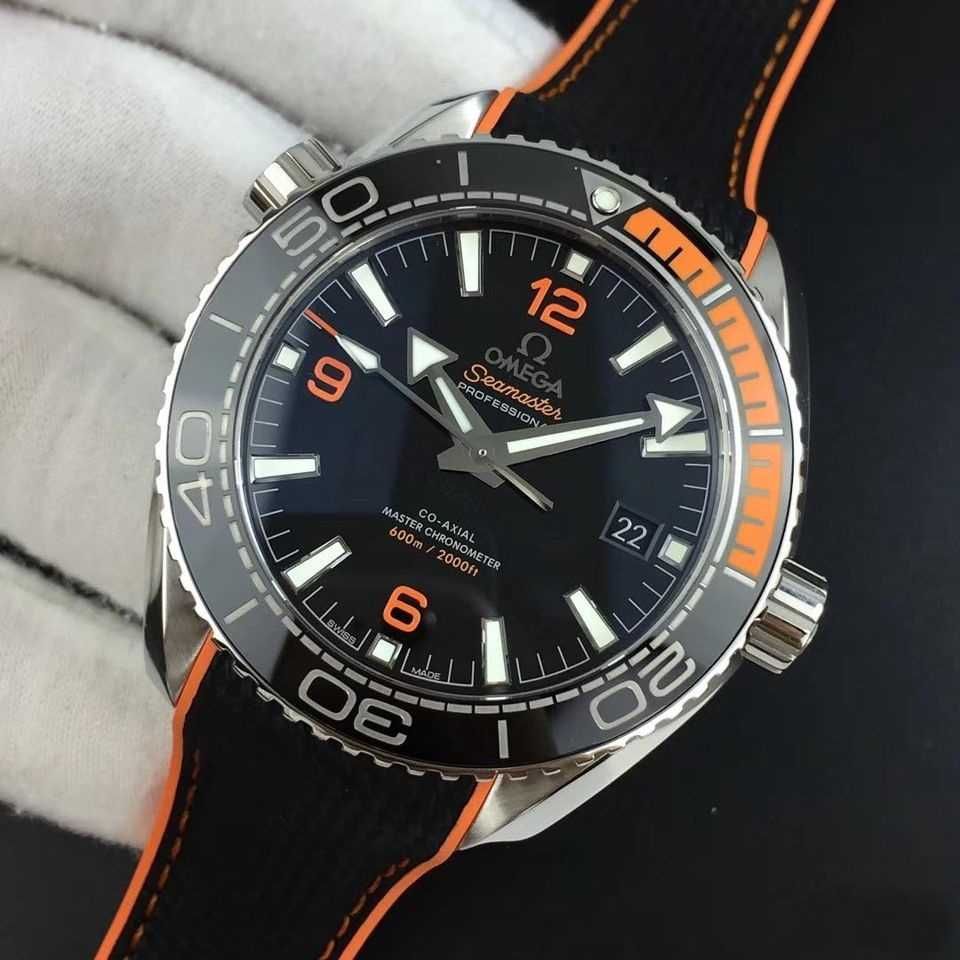 Omega Seamaster ETA Orange Sector