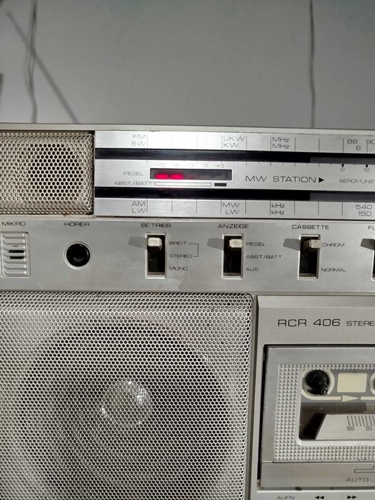 Retro Radio-casetofon SABA model: RCR 406. Foarte ingrijit!