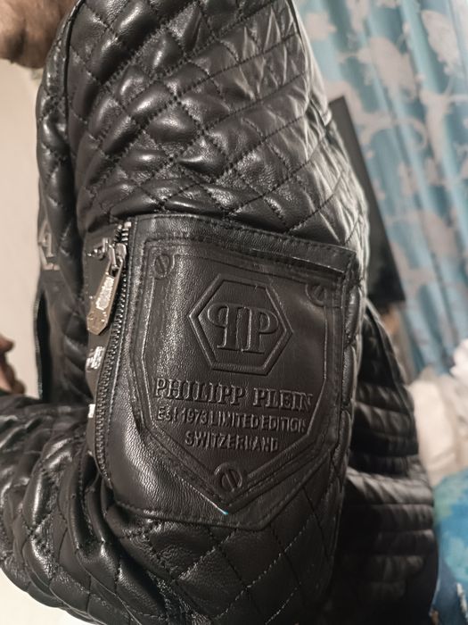 Philip plein мъжко кожено яке