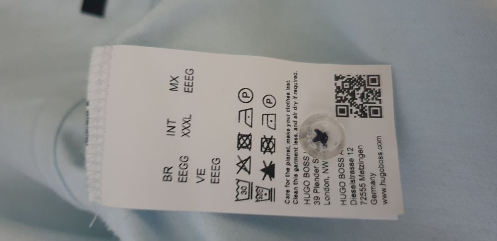 Hugo Boss Cotton Regular Fit Stretch 3XL НОВО! ОРИГИНАЛ! Мъжка  Риза