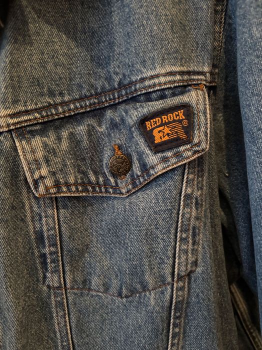 Vintage мъжко дънково яке Red Rock XXL