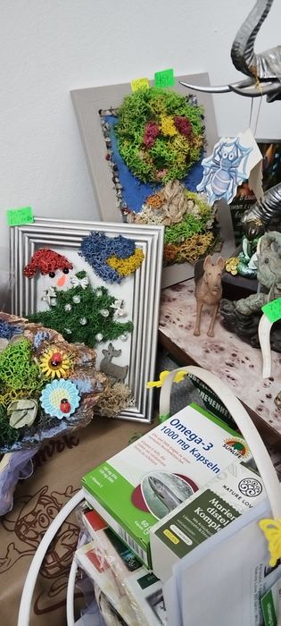 Декорации от жив скандинавски мъх