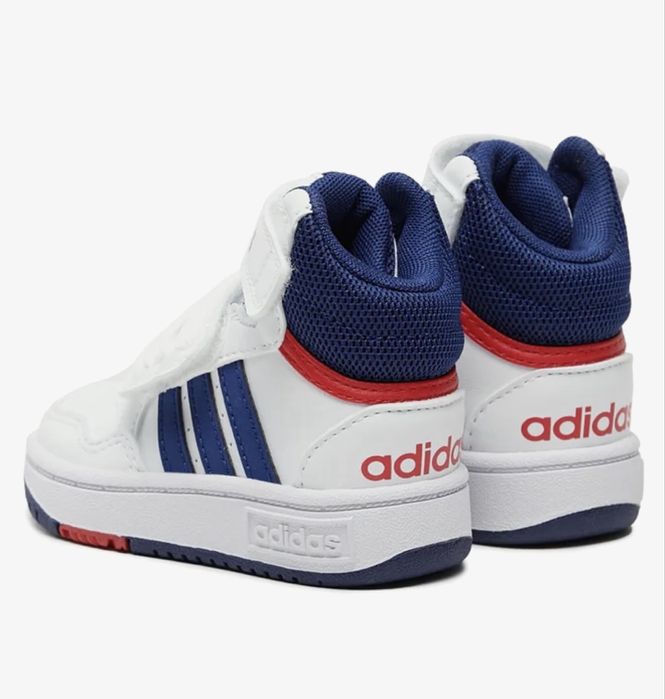 Ghete Adidas Hoops Mid sneakersi copii NOI sport pantofi