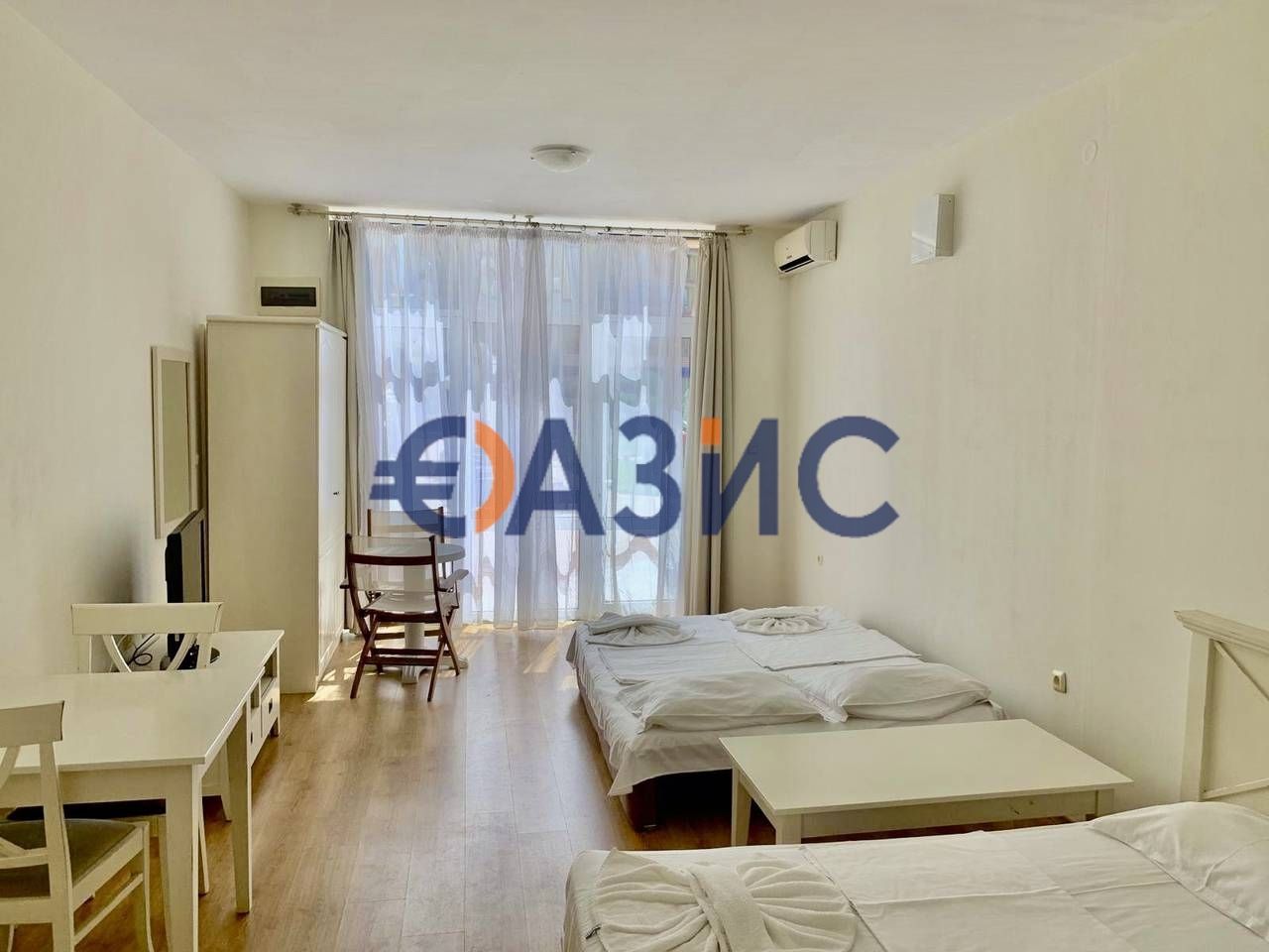 Студио в комплекс Flores Park, 52 кв.м., Слънчев бряг, България, 52