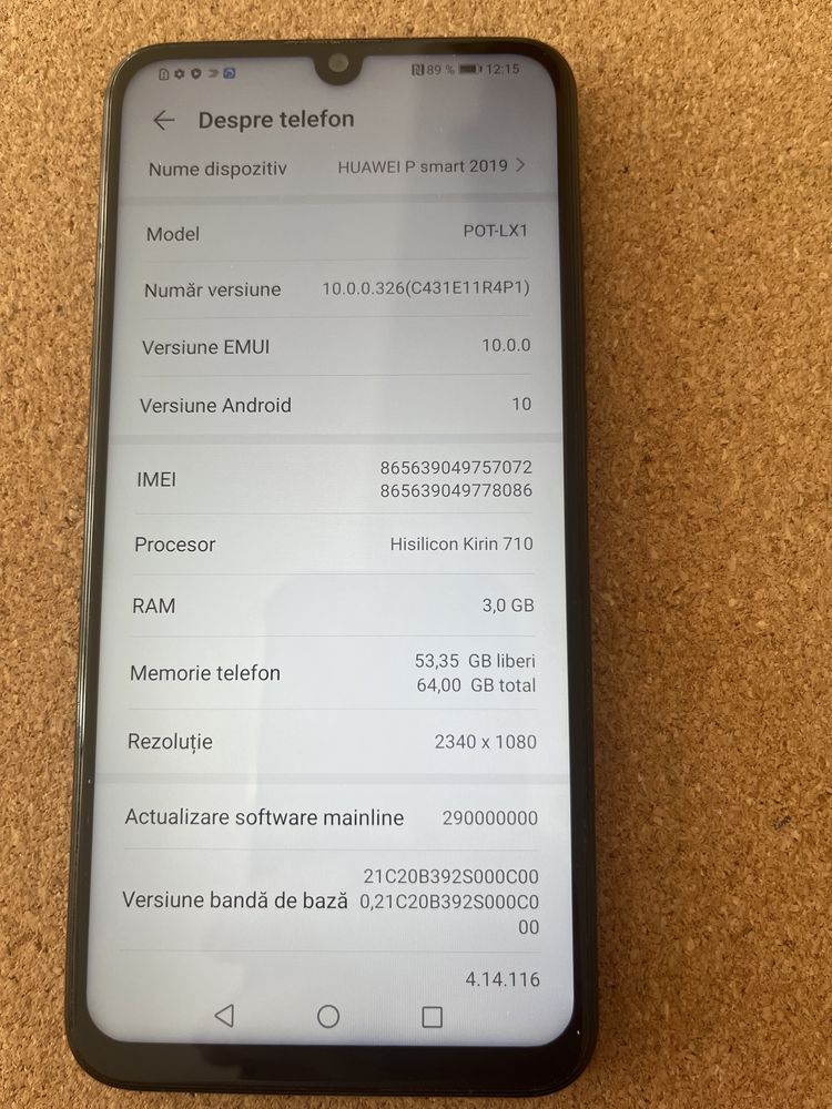 Huawei P Smart 2019 64 Gb ID-nel625