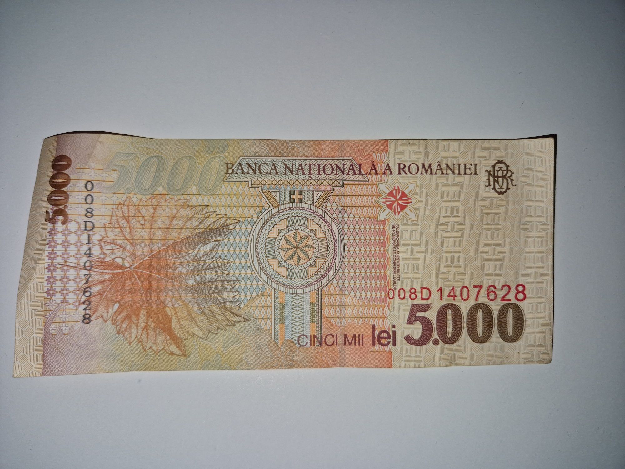 Bancnota 5000 LEi