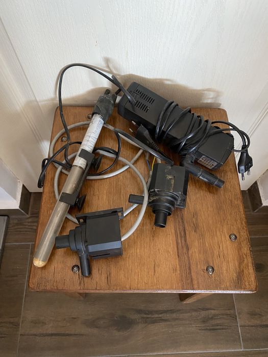 Pompă acvariu , filtru , încălzitor acvariu