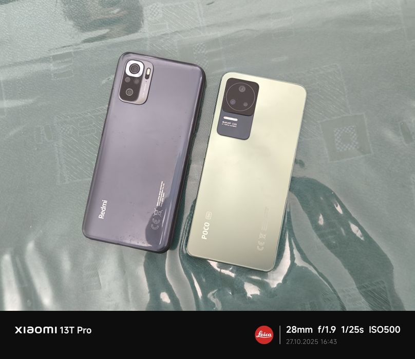 Poco f4 and redmi note 10s