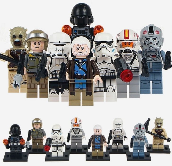 Set 8 Minifigurine tip Lego Star Wars cu Lor San Tekka