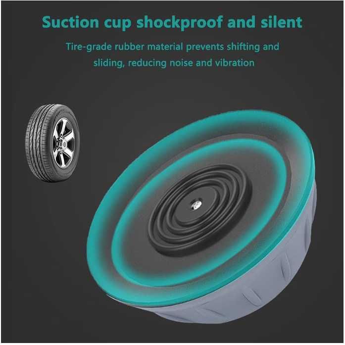 Set 4 picioare cauciucate pentru mobila sau aparate electrocasnice