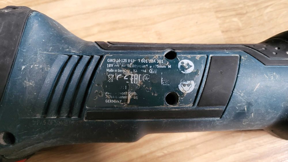 BOSCH GWS 18-125 V-LI Polizor unghiular Profesional + acumulator 4Ah