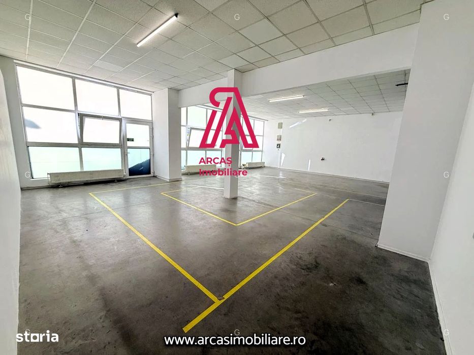 Spatiu comercial de inchiriat -286mp, Showroom/ Depozit/ Producție !