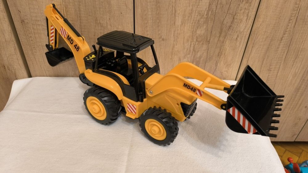 Jucărie Buldoexcavator interactiv mecanizat gen Bruder