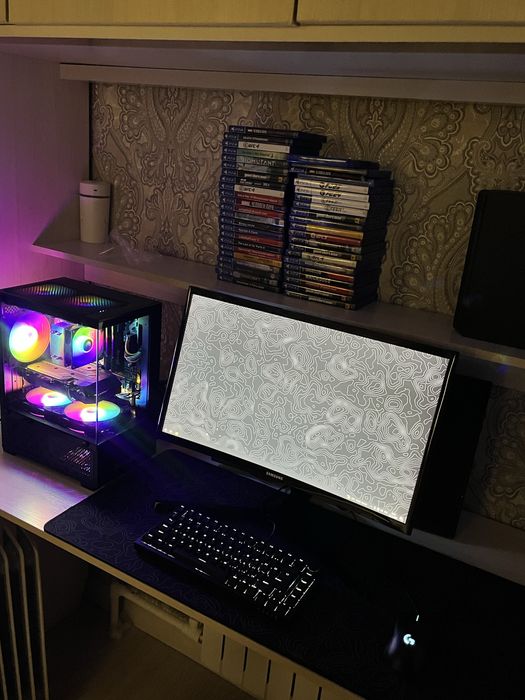 Мощный игровой компьтер с монитором , gtx 1660 super i5 10400f