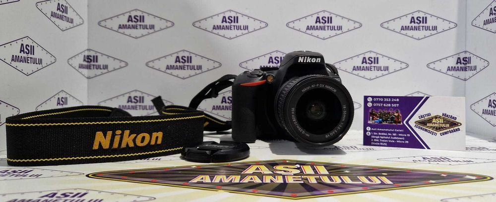 Aparat foto Nikon D5600 + obiectiv 18-55mm
