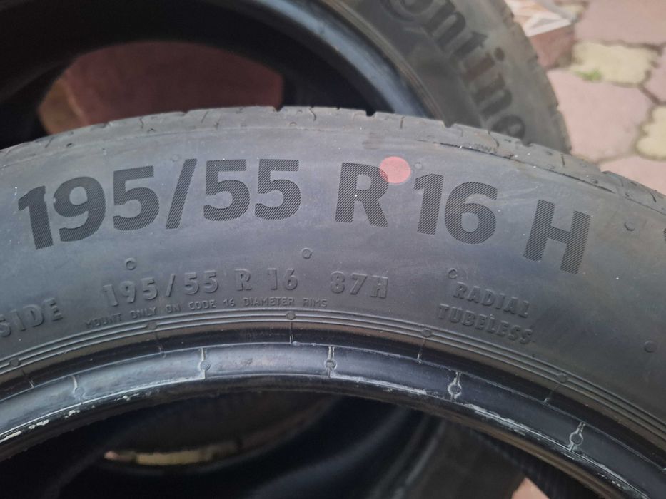 Anvelope NOI Continental EcoContact 6 – 195/55 R16 87H (DOT 3924)