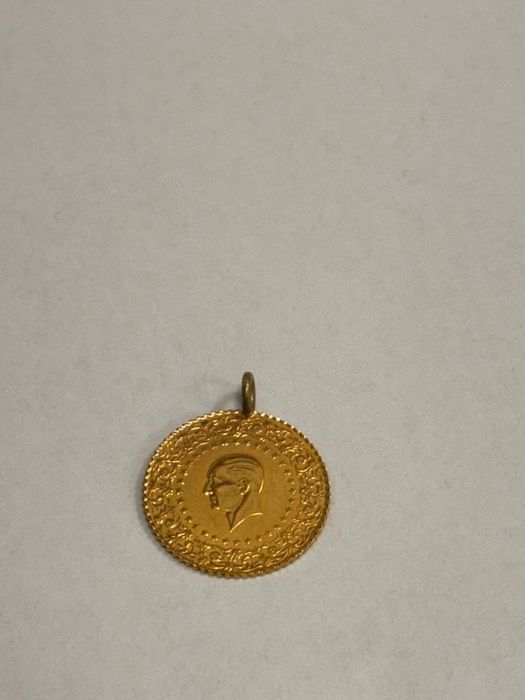 22К 380лв монета златна