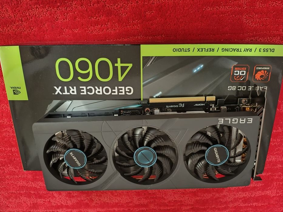 Vand placa video RTX 4060 Gigabyte Eagle OC 8gb DDR6