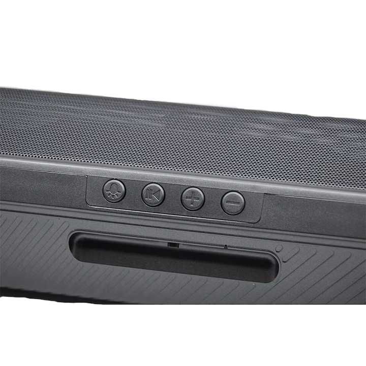 Boxa portabila Wireless, Bluetooth, USB, AUX, 30W PMPO,Baterie 1200mAh