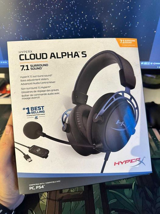 Casti gaming HyperX Cloud Alpha S