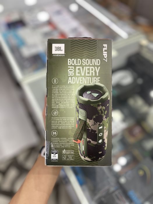 JBL Flip 7 – компактная портативная колонка с мощным звуком