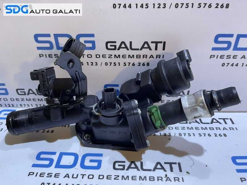 Corp Carcasa Suport Termostat Senzor Apa Renault Megane 4 1.5 DCI 2015 - Prezent Cod 110608431R[S0336]