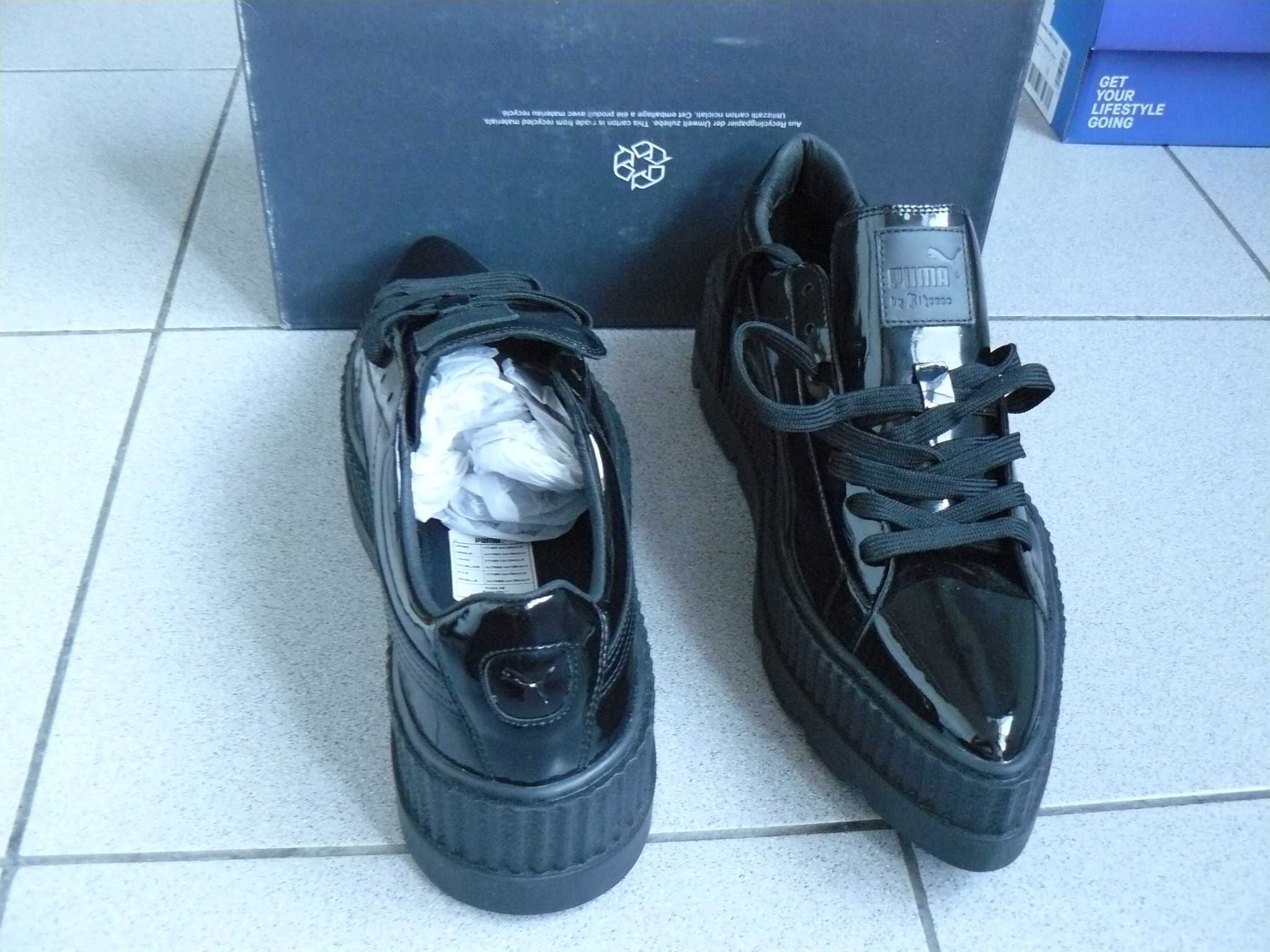 PUMA FENTY by Rihanna,Pantofi Originali Barbati, Noi, Culoare Negru,44