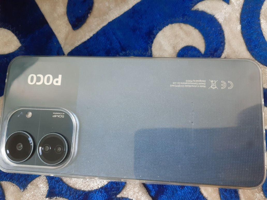 Мобильный смартфон PoCo c65 наушники в подарок