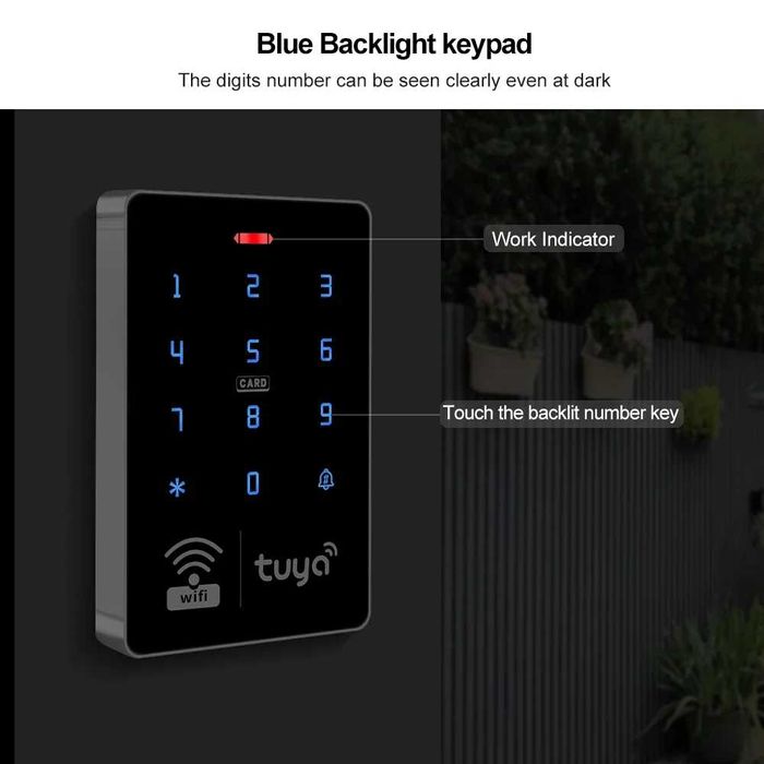 Modul de control usa acces tastatura 5YOA Wifi Tuya RFID 125 Khz
