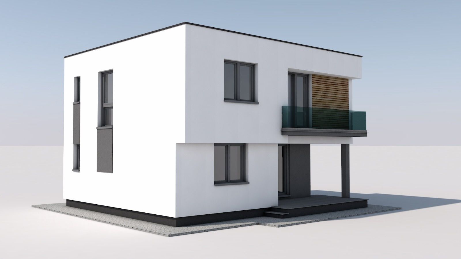 Casa individuala moderna p+1 (164m²) ,300m teren ,Platou Prundu - Targ