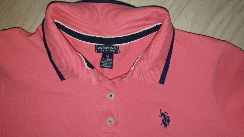 U.S. Polo Assn дамска блуза с яка.